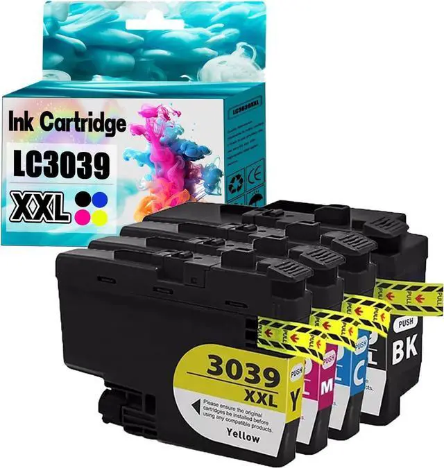 Main image of JENKEM Replacement LC3039 Ink Cartridge Compatible for Brother LC3039 LC3037 LC3039XXL Ink Cartridges Work for MFC-J5845DW MFC-J5945DW MFC-J6545DW MFC-J6945DW Printers Combo Pack