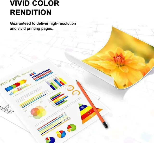 Alt view image 4 of 5 - Toner Bank Compatible 206A 206X Toner Cartridges Replacement  206A 206X  Color Pro M283fdw M255dw MFP M283cdw M282nw M283 M255 High Yield Printer Ink (Black Cyan Yellow Magenta, 4-Pack)