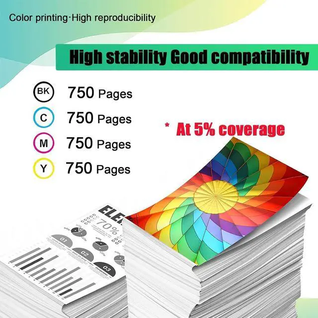 Alt view image 3 of 7 - JENKEM Replacement LC404 Ink Cartridge Compatible for Brother LC-404 LC 404 LC404BK Ink Cartridges Work for MFC-J1205W MFC-J1215W Printers Combo Pack