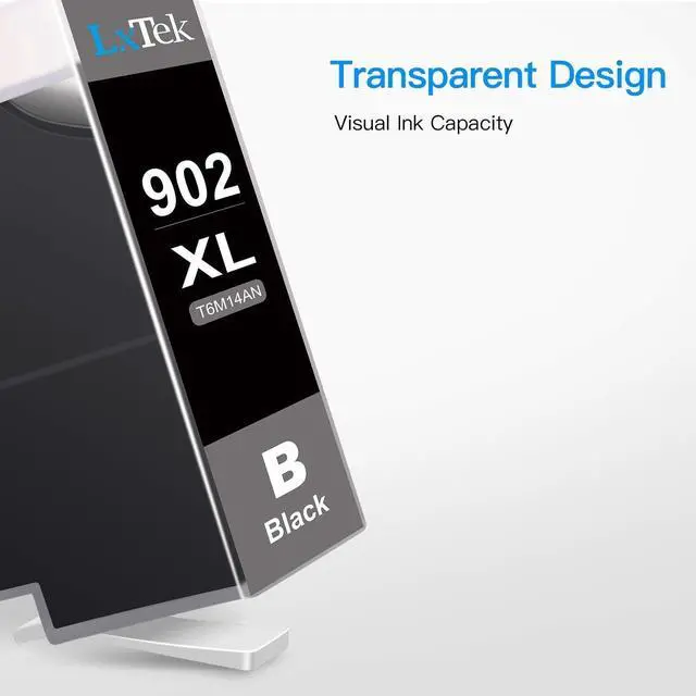 Alt view image 4 of 5 - LxTek Compatible Ink Cartridge Replacement  902XL 902 to use with Officejet 6978 6968 6962 6954 6975 Printers (2 Pack)
