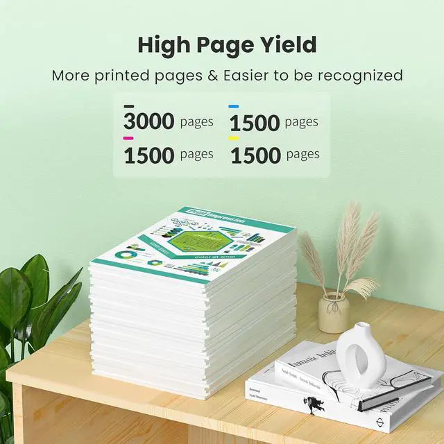 Alt view image 4 of 7 - LC3033XXL BK/C/M/Y Ink Cartridges Replacement  LC3033 XXL LC-3033 LC3035 High Yield for MFC-J995DW MFC-J805DW MFC-J815DW MFC-J995DW XL MFC-J805DW XL MFC-J815DW XL Printer (4-Pack)