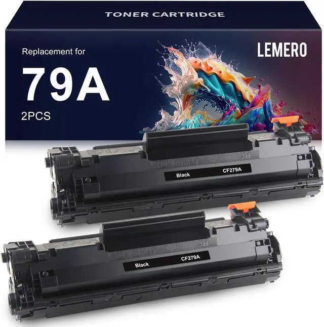 Main image of LEMERO Compatible Toner Cartridge Replacement 79A CF279A to use with Laserjet Pro M12w M12a MFP M26nw M26a (Black, 2-Pack)