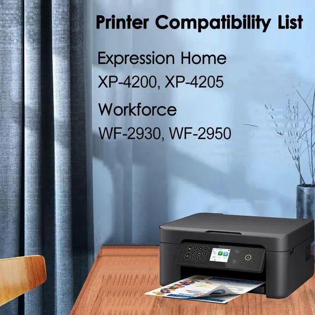 Alt view image 2 of 5 - 232XL Ink Cartridges Remanufactured Replacement  232 Ink Cartridges 232XL for Expression Home XP-4200 XP-4205 Workforce WF-2930 WF-2950 Printer (Black, Cyan, Magenta, Yellow, 4 Pack)
