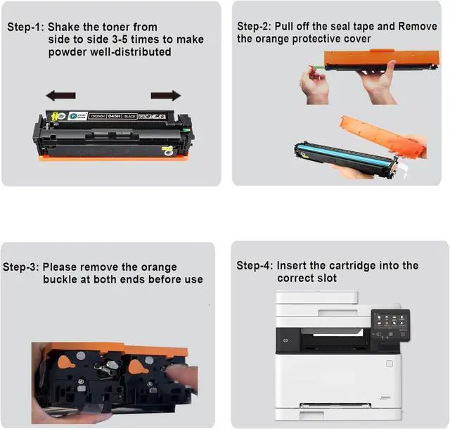 Alt view image 6 of 6 - Ennovor 201A 201X Black High-Capacity Toner Cartridge Replacement for HP 201X CF400X CF400A Works with HP Color Laserjet Pro MFP M277dw M252dw M277c6 M252 M277 Series Printer (2 Pack)