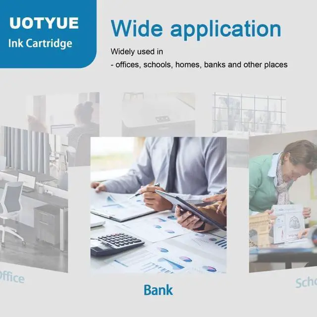 Alt view image 5 of 6 - 727 130-ml Full Color Ink Cartridges(6-Pcs, Photo Black/Matte Black/Gray/Cyan/Magenta/Yellow) - Utye Compatible Ink Replacement  727 work with DesignJet T1530 T2500 T920 T930 T1500 T2530 Printer