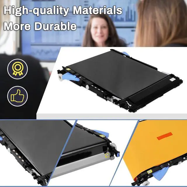 Alt view image 6 of 7 - CF081-67904 Transfer Belt Kit(RM2-7448) for M551 Includes RM1-8177 ITB, CF081-67907 Transfer Roller and CF081-67903 Roller Kit