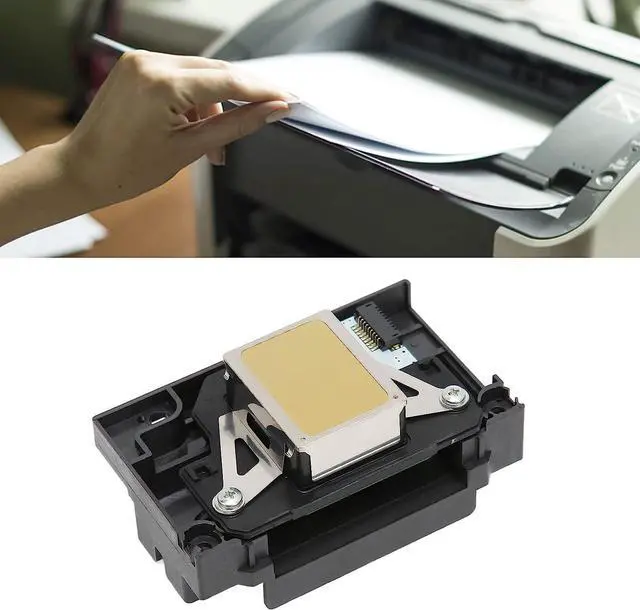 Alt view image 3 of 7 - Ejoyous Printhead, Print Head Replacement  R260 R390 1390 L1800 1400 1430 1500W Printers Scanners Accessories, for Printing Colorful Picture, Photos and Documents