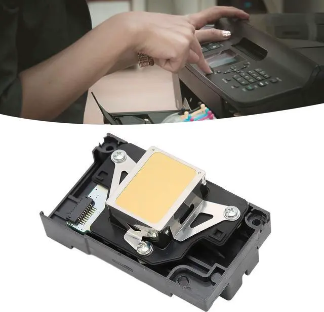 Alt view image 7 of 7 - Ejoyous Printhead, Print Head Replacement  R260 R390 1390 L1800 1400 1430 1500W Printers Scanners Accessories, for Printing Colorful Picture, Photos and Documents