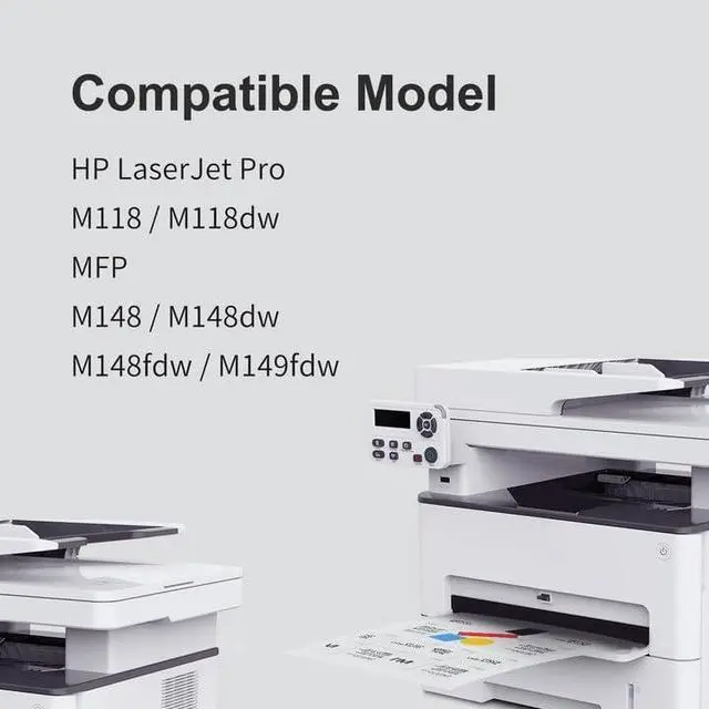 Alt view image 2 of 4 - MYTONER 94A CF294A Toner Compatible Replacement  94A 94X Toner Cartridge CF294A CF294X for Laserjet MFP M148fdw M148dw Pro M118dw M148fdw Printer Black,2-Pack