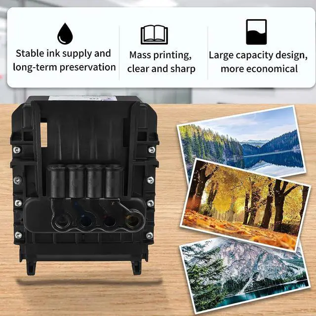 Alt view image 4 of 7 - 729 Printhead Replacement Kit Compatible with hp DesignJet T830 MFP & T730 Large Format Plotter Printers,729 Print Head Fit hp Printers,Printer Print Head