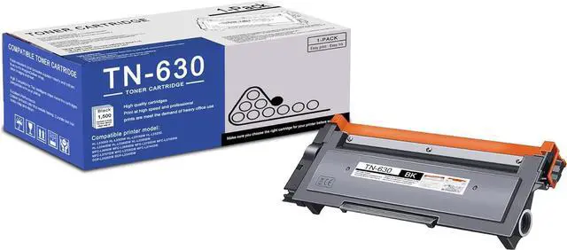 Main image of 1 Pack TN630 TN-630 Black Toner Cartridge Compatible TN630 Replacement  HL-L2300D L2305W L2315DW L2320D L2360DW MFC-L2680W L2685DW L2700DW L2705DW L2707DW L2740DW DCP-L2540DW L2520DW Printe
