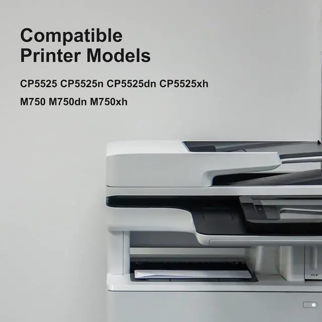 Alt view image 2 of 6 - Ennovor 650A Yellow Toner Cartridge | Replacement for HP 650A CE272A Toner Cartridge Works with HP Color CP5525 CP5525n CP5525dn CP5525xh M750 M750dn M750xh Printer