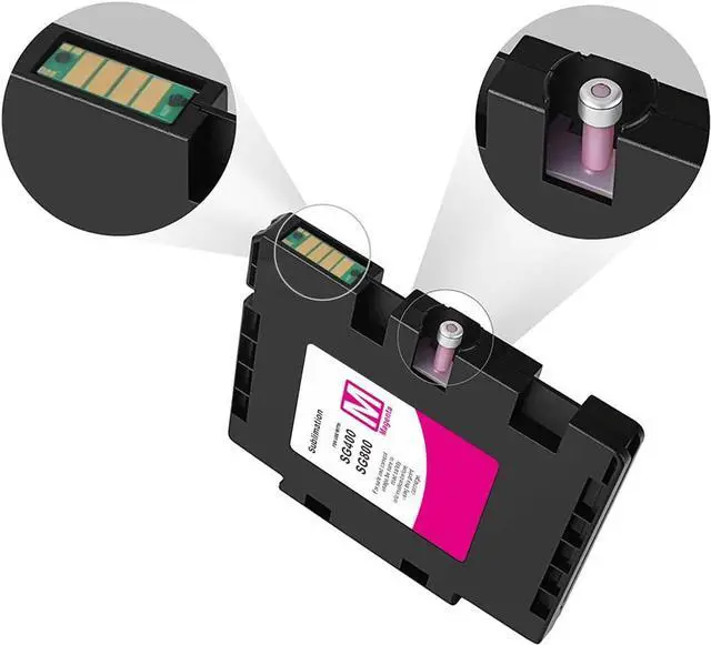 Alt view image 2 of 7 - Primer Ink Sublimation Ink Cartridge Compatible for Sawgrass Virtuoso SG400 SG 800 Printer (1 Black, 1 Cyan, 1 Magenta, 1 Yellow, 4-Pack)