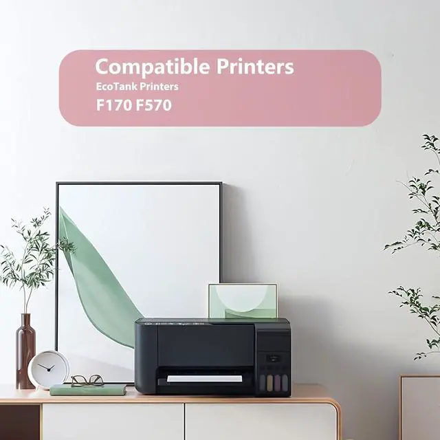 Alt view image 3 of 5 - LNKCOS T49M 4×140ML T49 T49M Sublimation Ink  SureColor F170 F570 Printer (T49M1 Black, T49M2 Cyan, T49M3 Magenta, T49M4 Yellow, 4 Pack)