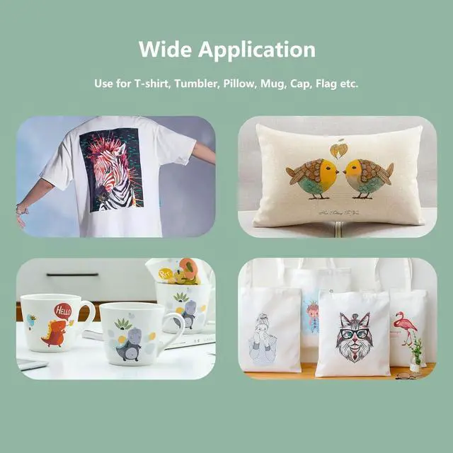 Alt view image 5 of 5 - LNKCOS T49M 4×140ML T49 T49M Sublimation Ink  SureColor F170 F570 Printer (T49M1 Black, T49M2 Cyan, T49M3 Magenta, T49M4 Yellow, 4 Pack)