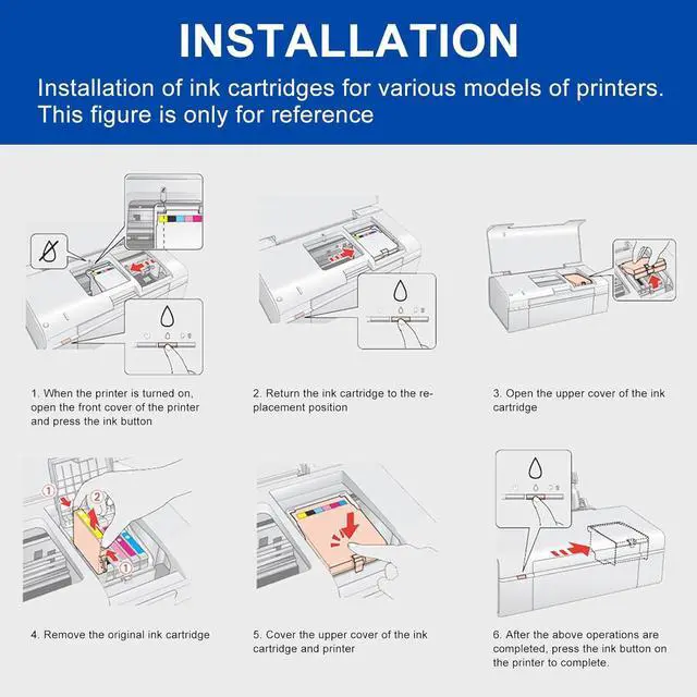 Alt view image 6 of 7 - LC427 Ink Cartridges,Compatible for Brother LC427 LC427XL BK C M Y Ink Cartridges,Work for Brother HL-J6010DW MFC-J5955DW J6955DW J6957DW J6959DW Printers Combo Pack