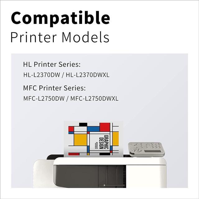 Alt view image 2 of 6 - TN770 LemeroUexpect Compatible Replacement  TN-770 TN760 Super High Yield Toner TN770  Printer HL-L2370DW HL-L2370DWXL MFC-L2750DW MFC-L2750DWXL (Black, 2-Pack)
