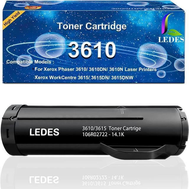 106R02722 High-Yield Toner, 14,100 Page-Yield, Black 106R02722 High-Yield Toner, 14,100 Page-Yield, Black