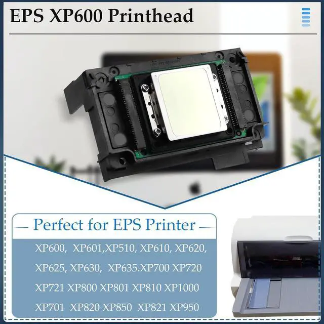 Alt view image 4 of 7 - XP600 Printhead Durable Print Head Kit Compatible with EPS XP600 XP601 XP510 XP610 XP620 XP630 XP625 XP635 XP800 XP700 XP720,Safe Convenient Assembly UV Printhead for Print Colorful Picture Document