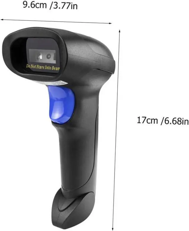 Alt view image 5 of 7 - STOBOK 1pc Scanner Barcode Scanner Barcode Scanning Machine Supermarket Barcode Scanner Qr Supply Scanner for Supermarket Practical Bar Code Reader Handheld Scanning Consumables Abs
