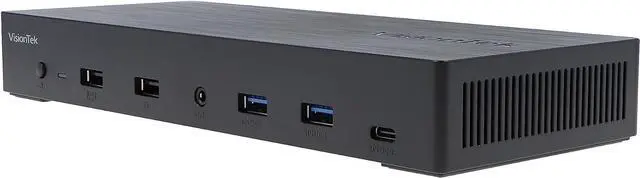 Main image of VisionTek VT4950 KVM USB-C Docking Station - Dual Host 100W Charging, Triple 4K Display, 4X USB, 1x USB-C, Ethernet and Audio, for Windows, Mac and Chrome OS 901520