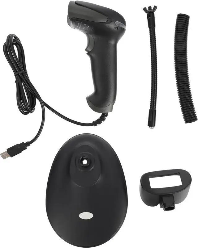 Main image of STOBOK Barcode Scanner Practical Bar Code Reader Portable Scanners Qr Code Scanner Scanning Supply Qr Supply Automatic Barcode Reader Accessories Scanner Black WiFi Abs Qr Code Reader