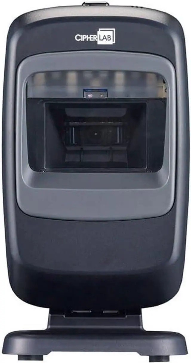 Main image of CipherLab 2200 Series 2D Imager Omnidirectional Presentation Scanner w/USB Cable & Locking Mount