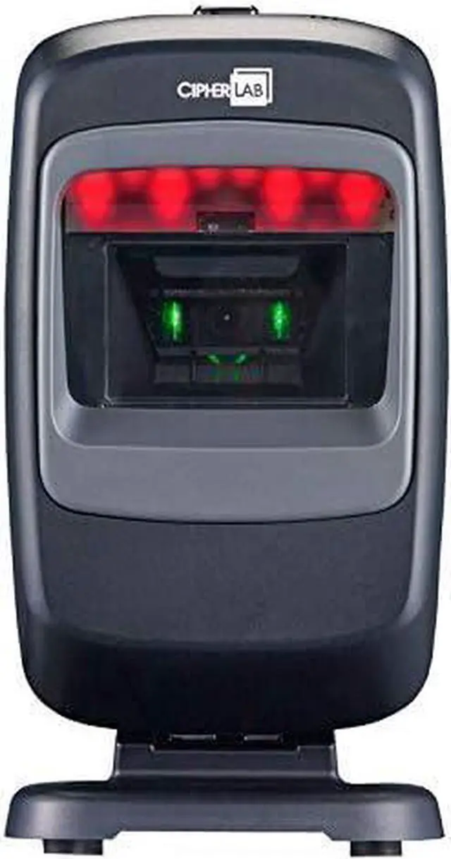 Alt view image 2 of 7 - CipherLab 2200 Series 2D Imager Omnidirectional Presentation Scanner w/USB Cable & Locking Mount