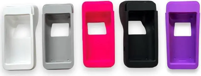 Main image of PAC Supplies Global Ltd Protective Silicone Bumper Case for Pax A920 PRO (with Barcode Scanner) (Purple)