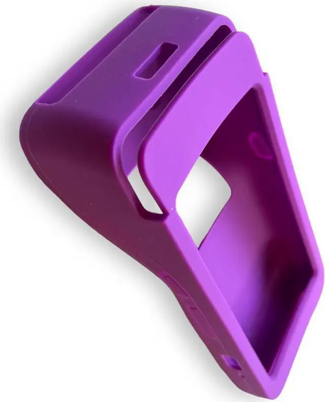 Alt view image 2 of 3 - PAC Supplies Global Ltd Protective Silicone Bumper Case for Pax A920 PRO (with Barcode Scanner) (Purple)