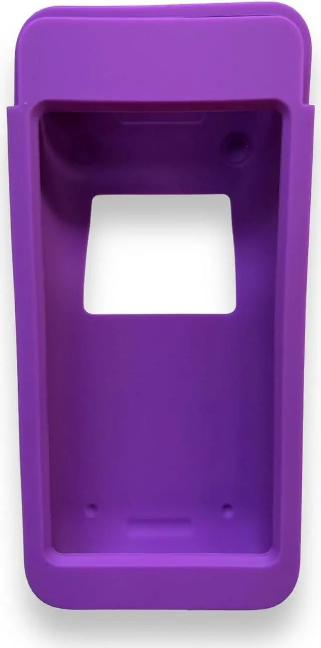 Alt view image 3 of 3 - PAC Supplies Global Ltd Protective Silicone Bumper Case for Pax A920 PRO (with Barcode Scanner) (Purple)