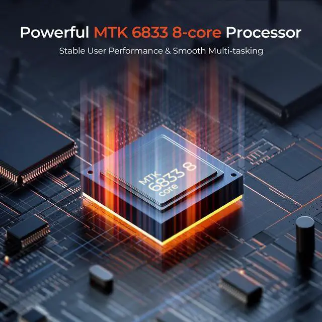Alt view image 3 of 7 - 2023 MUNBYN Android Barcode Scanner with Full Screen, Andriod 12 Scanner, 5G Rugged PDA, Zebra SE4710 Barcode Scanner, 5.99" Touch Screen Mobile Computer Handheld 4+64GB, BT/Wi-Fi Data Collector IP65
