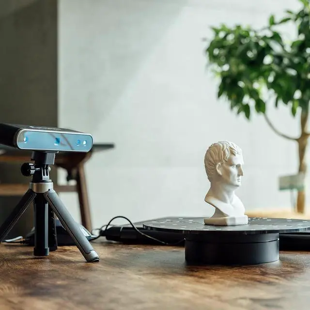 Alt view image 4 of 7 - Revopoint Portable Turntable for POP/POP2/MINI 3D Scanner