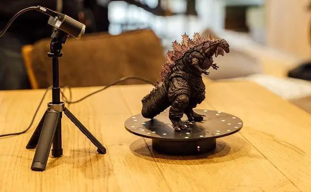 Alt view image 6 of 7 - Revopoint Portable Turntable for POP/POP2/MINI 3D Scanner