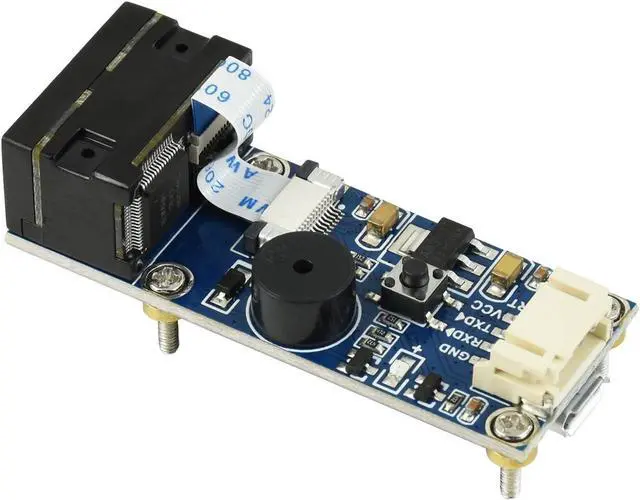 Main image of Waveshare Barcode Scanner Module for Reading 1D/2D Codes on Paper or PC Screen