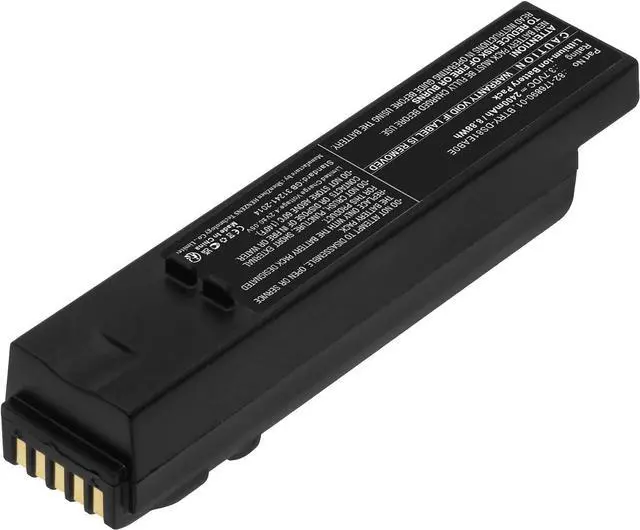 Alt view image 2 of 5 - Synergy Digital Barcode Scanner Battery, Compatible with Zebra DS8100 Barcode Scanner, (Li-ion, 3.7V, 2400mAh) Ultra High Capacity, Replacement for Zebra 82-176890-01 Battery