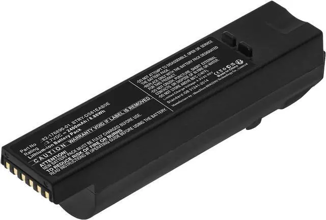Main image of Synergy Digital Barcode Scanner Battery, Compatible with Zebra DS8100 Barcode Scanner, (Li-ion, 3.7V, 2400mAh) Ultra High Capacity, Replacement for Zebra 82-176890-01 Battery