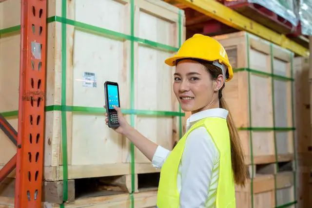 Alt view image 6 of 7 - Bix Android Barcode Scanner with 2D Honeywell Scan Engine for 1D 2D QR PDF417 Codes, 4G LTE IP66 Android 10.0 Scanner Handheld,Long-Lasting Battery,Rugged PDA for Warehouse/Inventory/