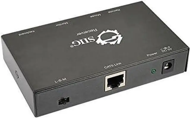 Alt view image 2 of 5 - SIIG USB VGA KVM Console Extender Over CAT5 (CE-KV0511-S1)