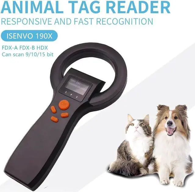 Alt view image 2 of 6 - ISENVO Universal Pet Microchip Scanner,FDX-A FDX-B HDX Micro Chip Scanner for AVID and All Format Chips, Animal Microchip Reader Read with Bluetooth for Animal/Pet/Dog/Cat/Pig (190X)