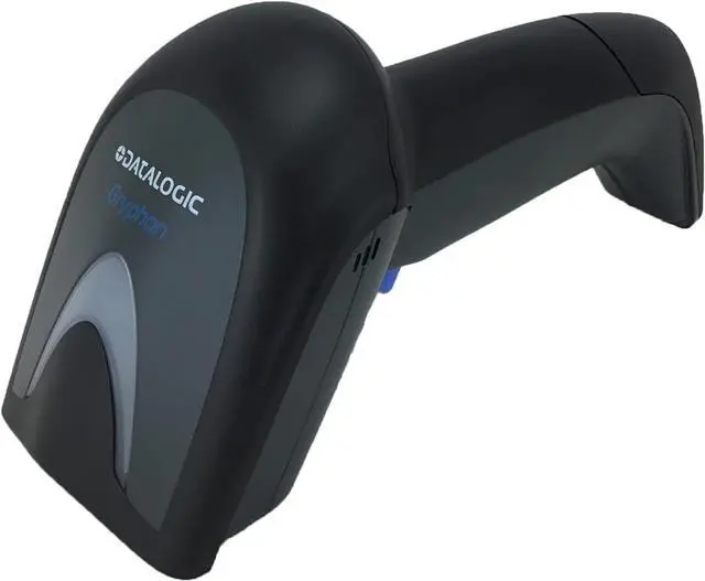 Alt view image 3 of 7 - Datalogic Gryphon GM4132 Cordless 1D Barcode Scanner/Linear Imaging Reader, Includes Hands-Free 2-Position Cradle and USB Cable