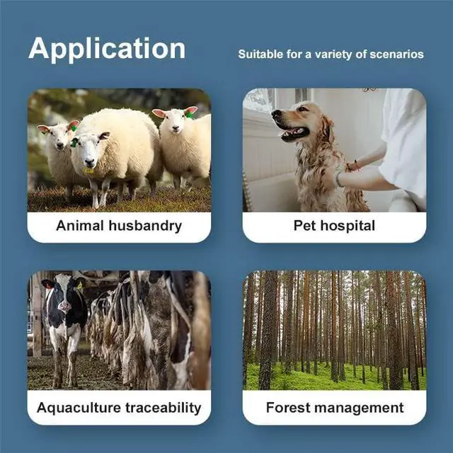 Alt view image 6 of 6 - ISENVO Universal Pet Microchip Scanner,FDX-A FDX-B HDX Micro Chip Scanner for AVID and All Format Chips, Animal Microchip Reader Read with Bluetooth for Animal/Pet/Dog/Cat/Pig (190X)