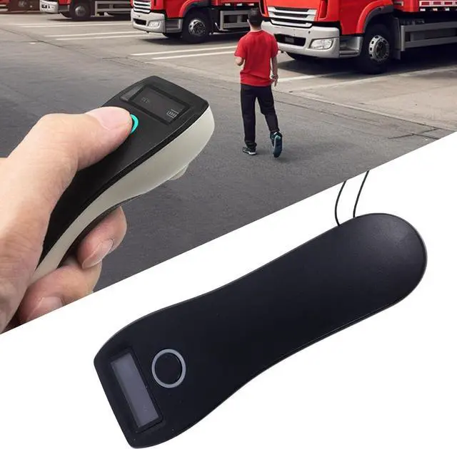 Alt view image 2 of 7 - Wireless QR Code Scanner, Multifunctional Vibration Indicates Mini Compact Barcode Scanner for Express Logistics