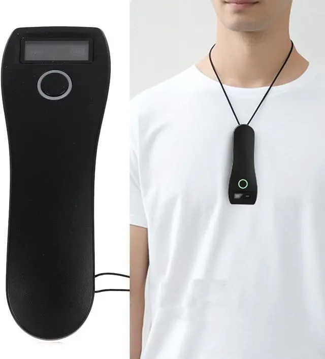 Alt view image 3 of 7 - Wireless QR Code Scanner, Multifunctional Vibration Indicates Mini Compact Barcode Scanner for Express Logistics