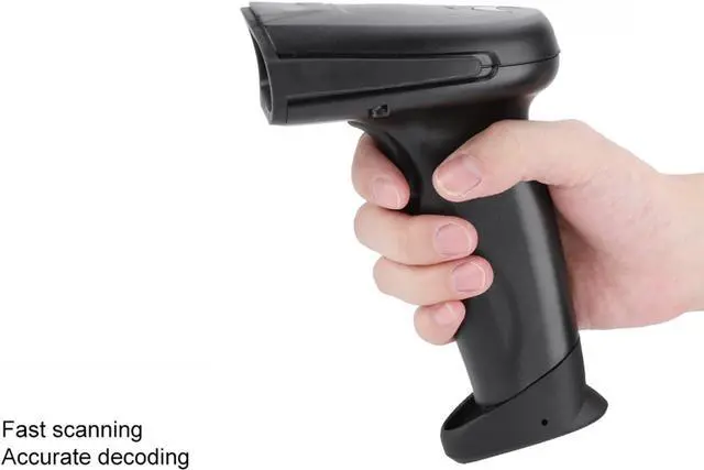 Alt view image 2 of 7 - FG2106 2.4G Wireless Scanner, Portable USB 1D Bar Code Scanner with USB Receiver for Store, Supermarket, Warehouse Etc