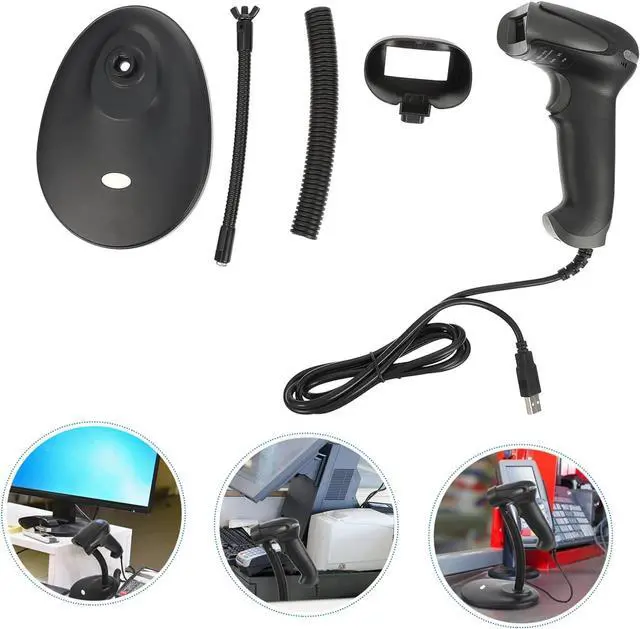 Alt view image 7 of 7 - NUOBESTY Barcode Scanner qr Code Reader QR Code Scanner Portable scanners Code scanning Device Barcode Reader QR scanning Device abs scanning Supply QR Supply Automatic Accessories WiFi