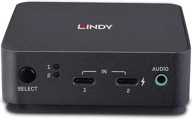 Alt view image 2 of 5 - 2 Port Type C KVM Switch, DisplayPort 1.2