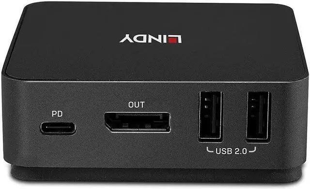 Alt view image 3 of 5 - 2 Port Type C KVM Switch, DisplayPort 1.2