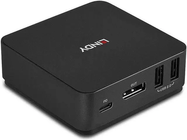Alt view image 4 of 5 - 2 Port Type C KVM Switch, DisplayPort 1.2