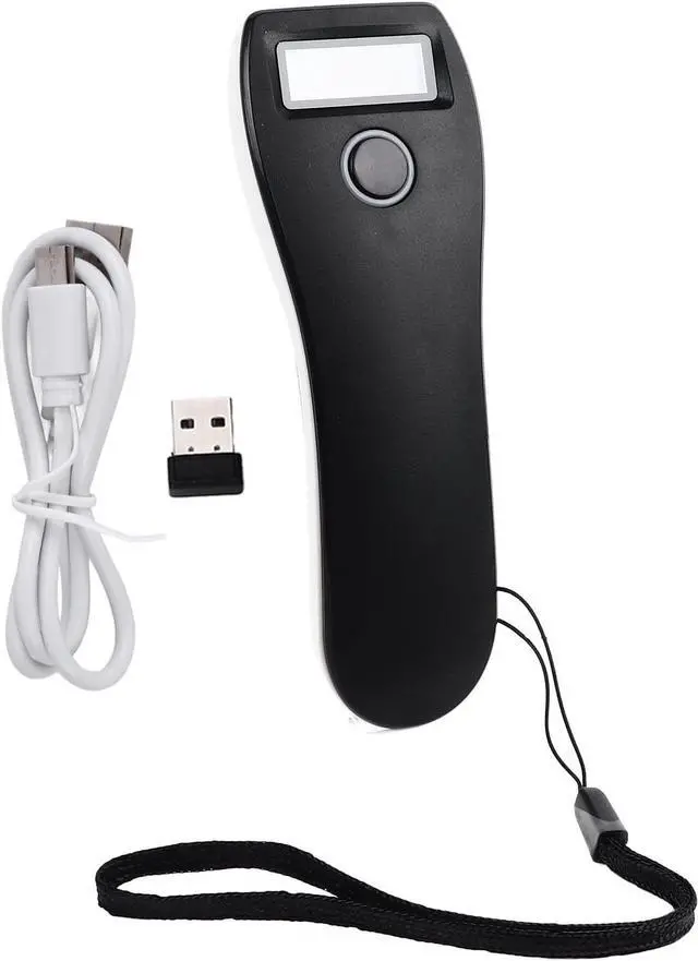 Alt view image 5 of 7 - Wireless QR Code Scanner, Multifunctional Vibration Indicates Mini Compact Barcode Scanner for Express Logistics